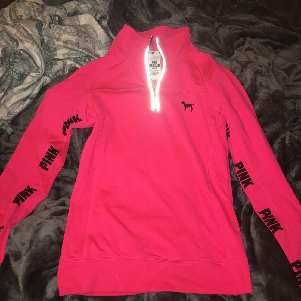 Victoria Secret PINK quarter zip pullover